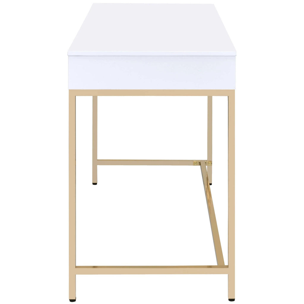 White High Gloss Desk R103