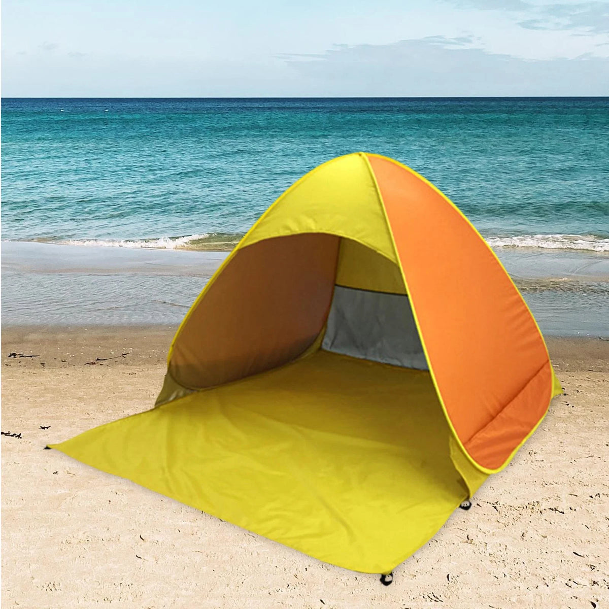 Orange Automatic Beach Tent A5333