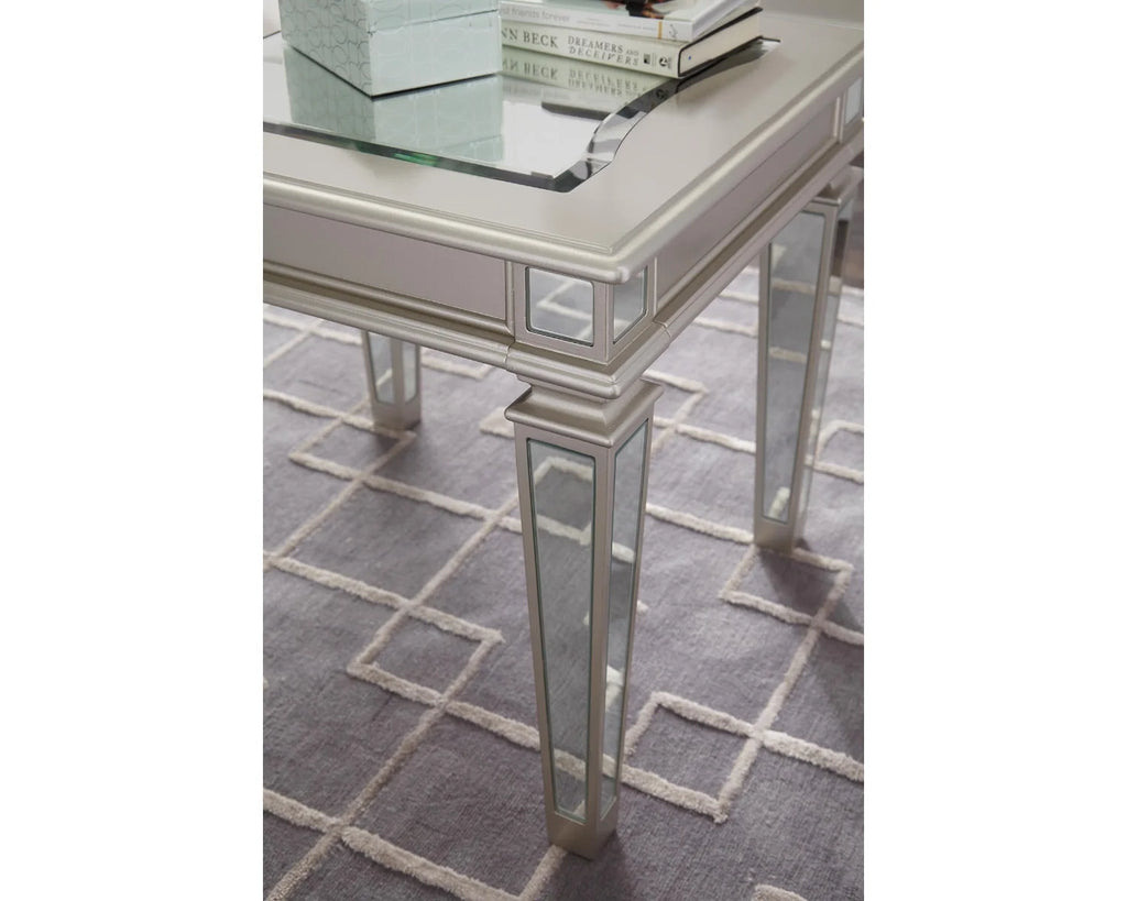 Silver End Table P1404