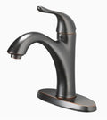 Oil Rubbed Bronze Bathroom Sink Faucet with Drain I2110