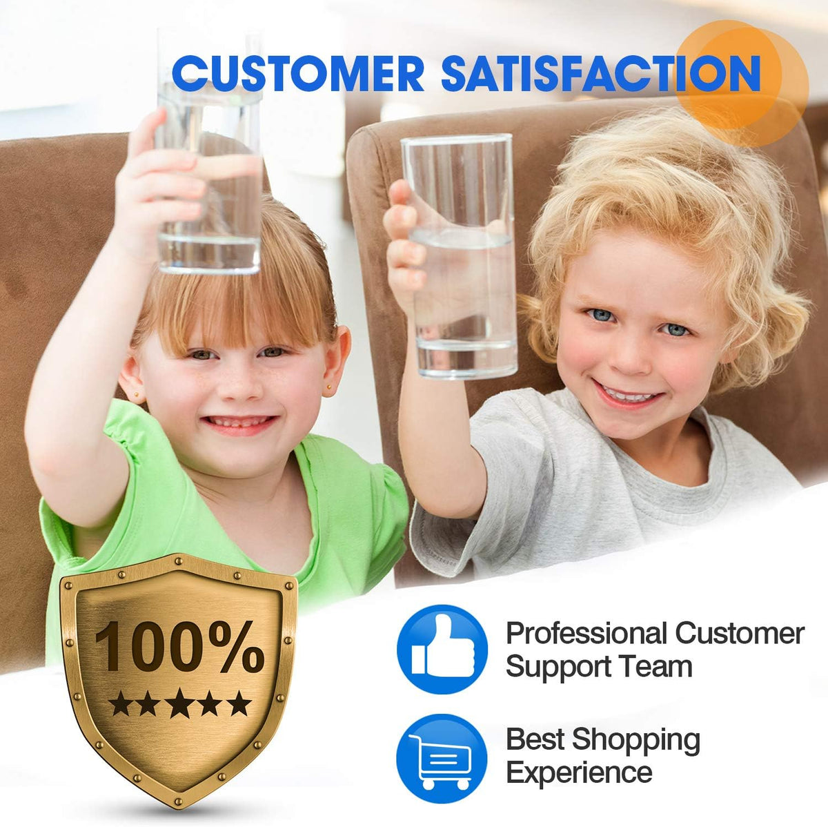 20 x 4.5 Whole House Pleated Sediment Filter Replacement Cartridge 2Pack Q5620