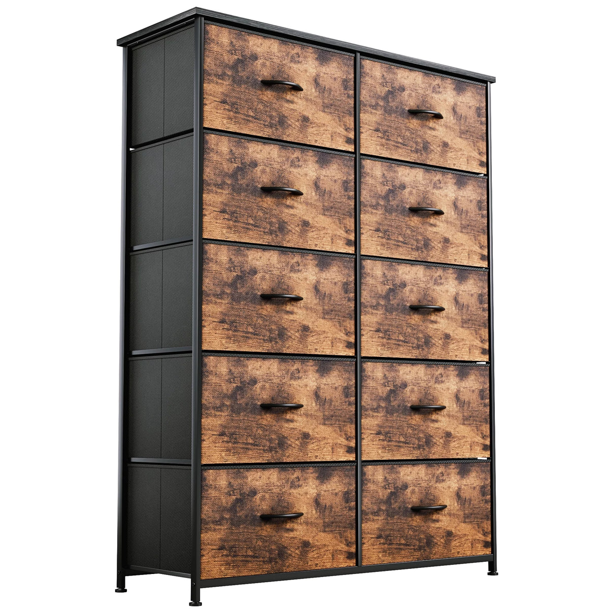 Tall 10 Drawer Fabric Storage Dresser C854816