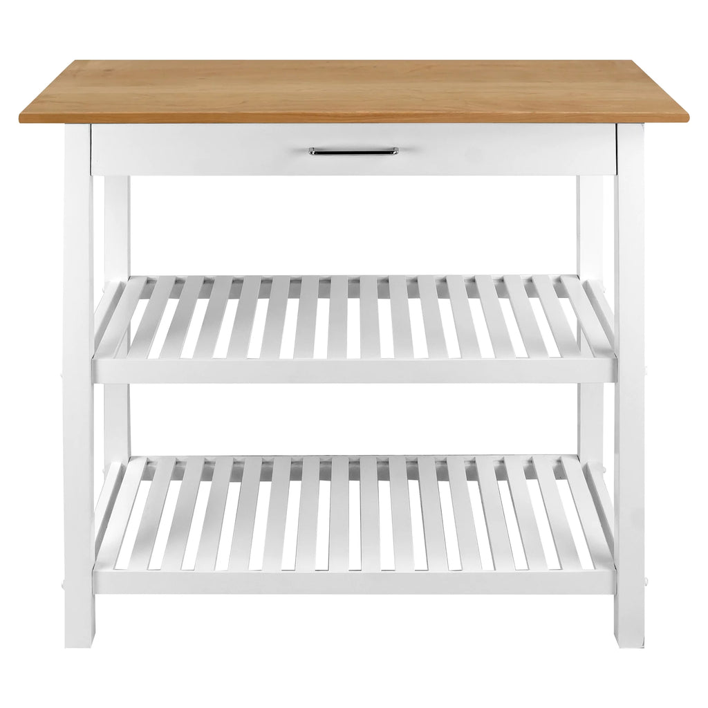 Kitchen Island with Solid American Cherry Top H120