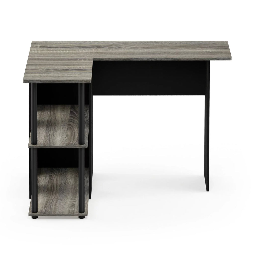 L-Shape Desk with Bookshelf U6356