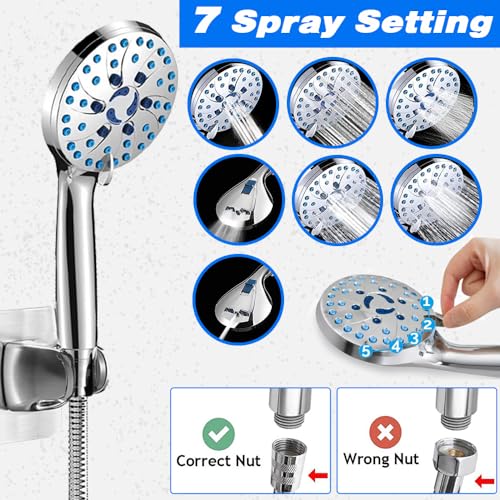 12" Rain Shower Head with Handheld Spray Combo A27210