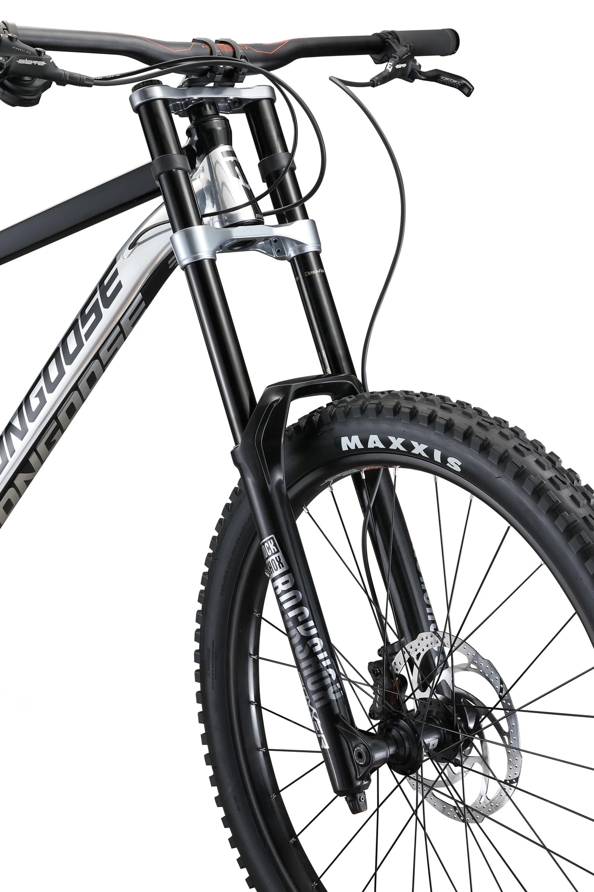 Black Full-Suspension Mountain Bike C983
