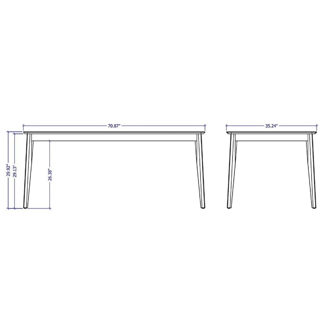 Black Dining Table Z8119