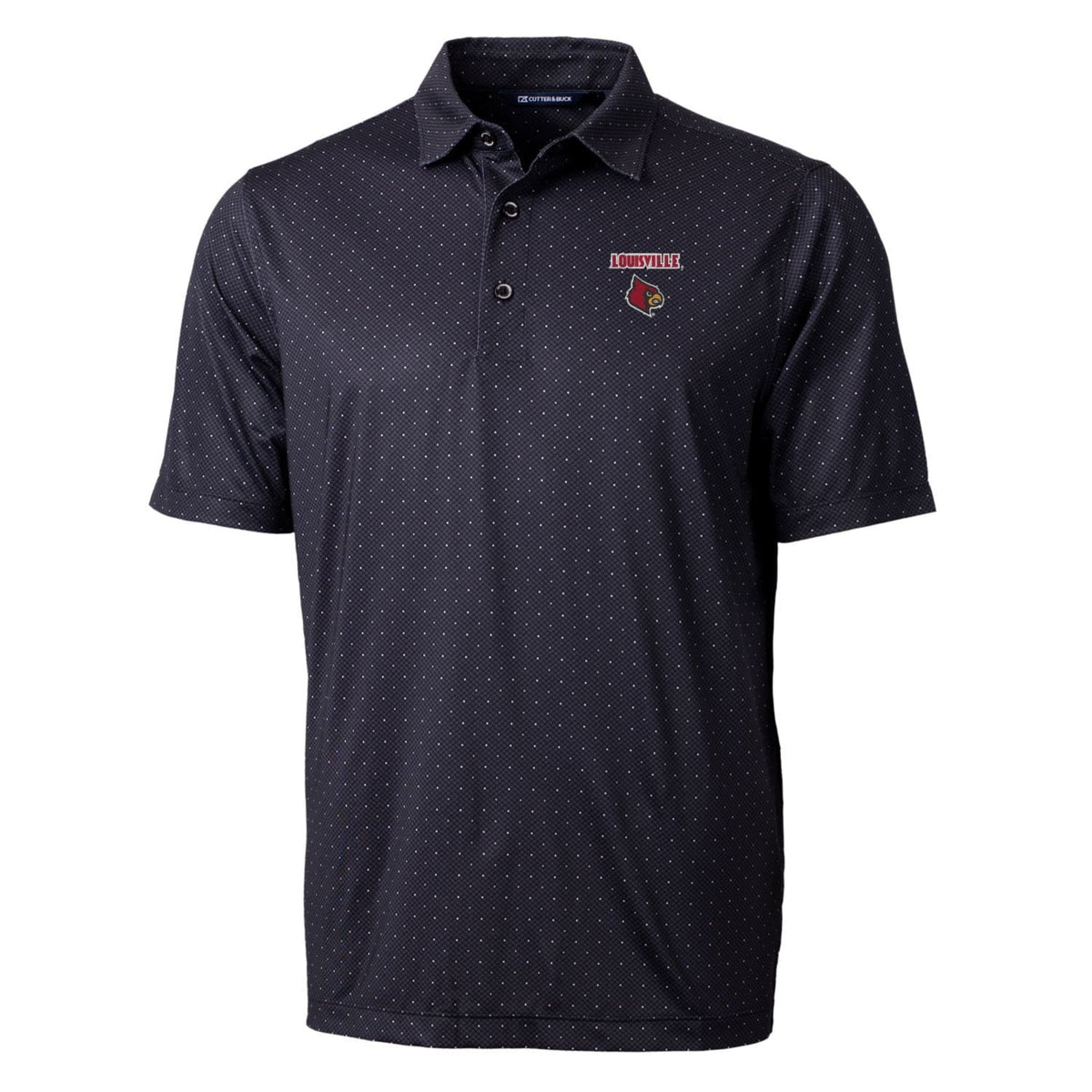 Men's Black Stretch Polo Z16909