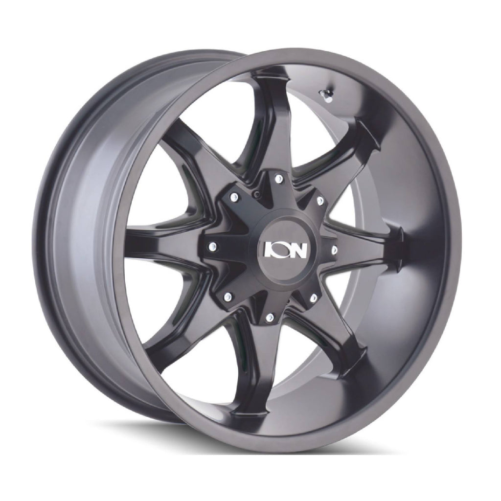 Satin Black Milled Spokes 20x9 5-139.7/5-150 18mm 110mm J670225