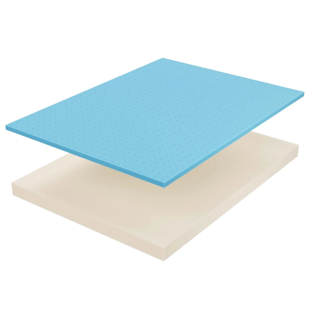 Memory Foam Narrow Twin Mattress in White F618