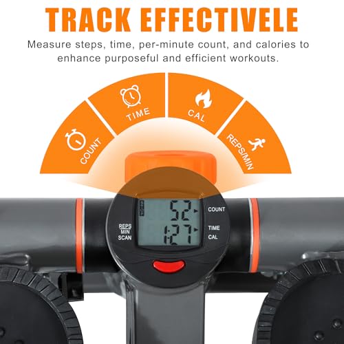 Mini Stair Stepper with Resistance Bands Q6894