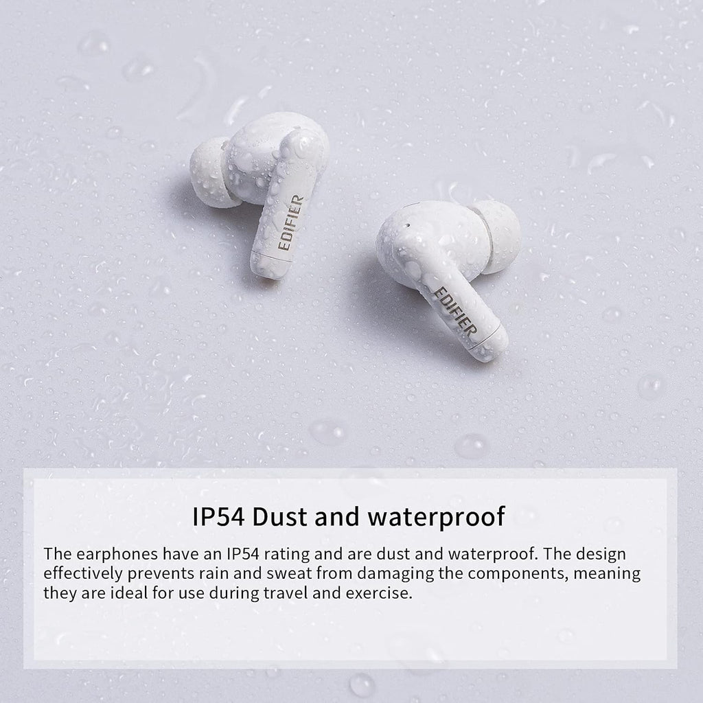 White Hybrid Active Noise Cancelling TWS Wireless Earbuds L320724
