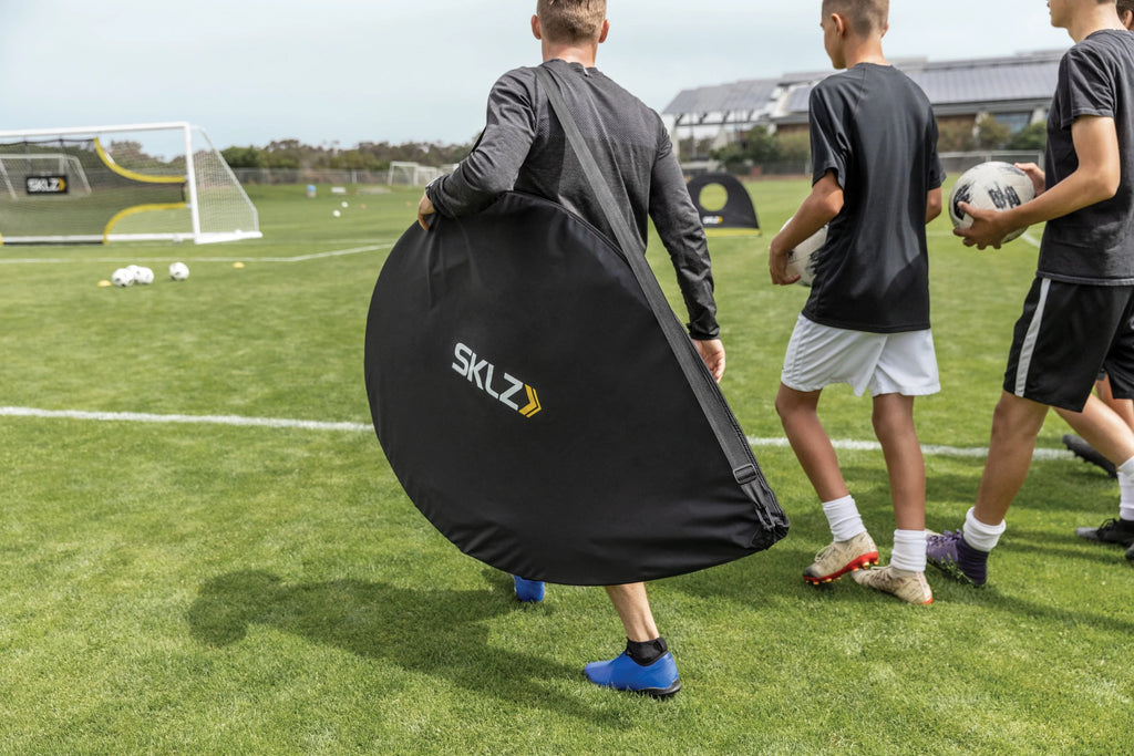 Two-Sided Pop-up Soccer Goal and Practice Target 6'x4' Q5712