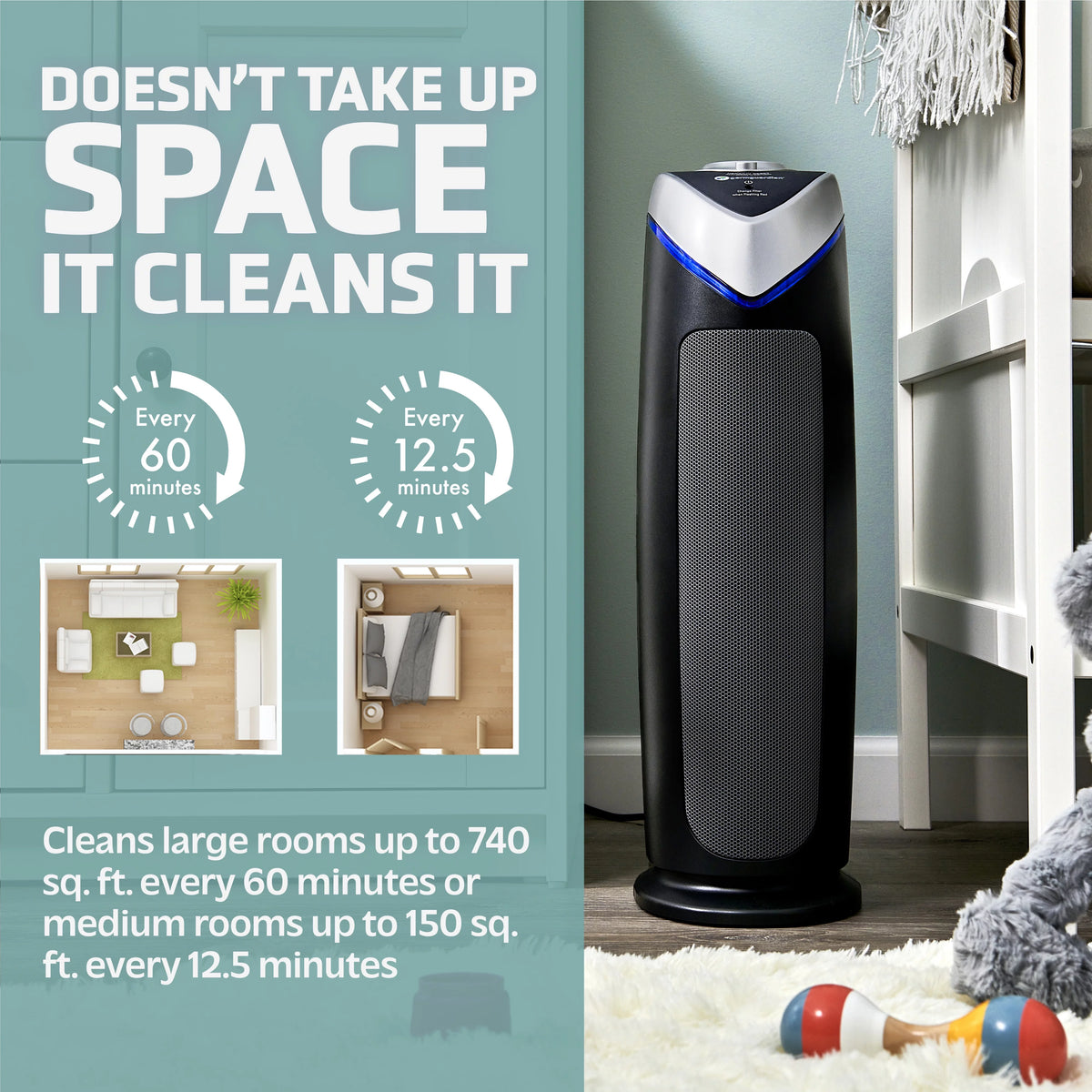 HEPA Filter UV-C Air Purifier P7929