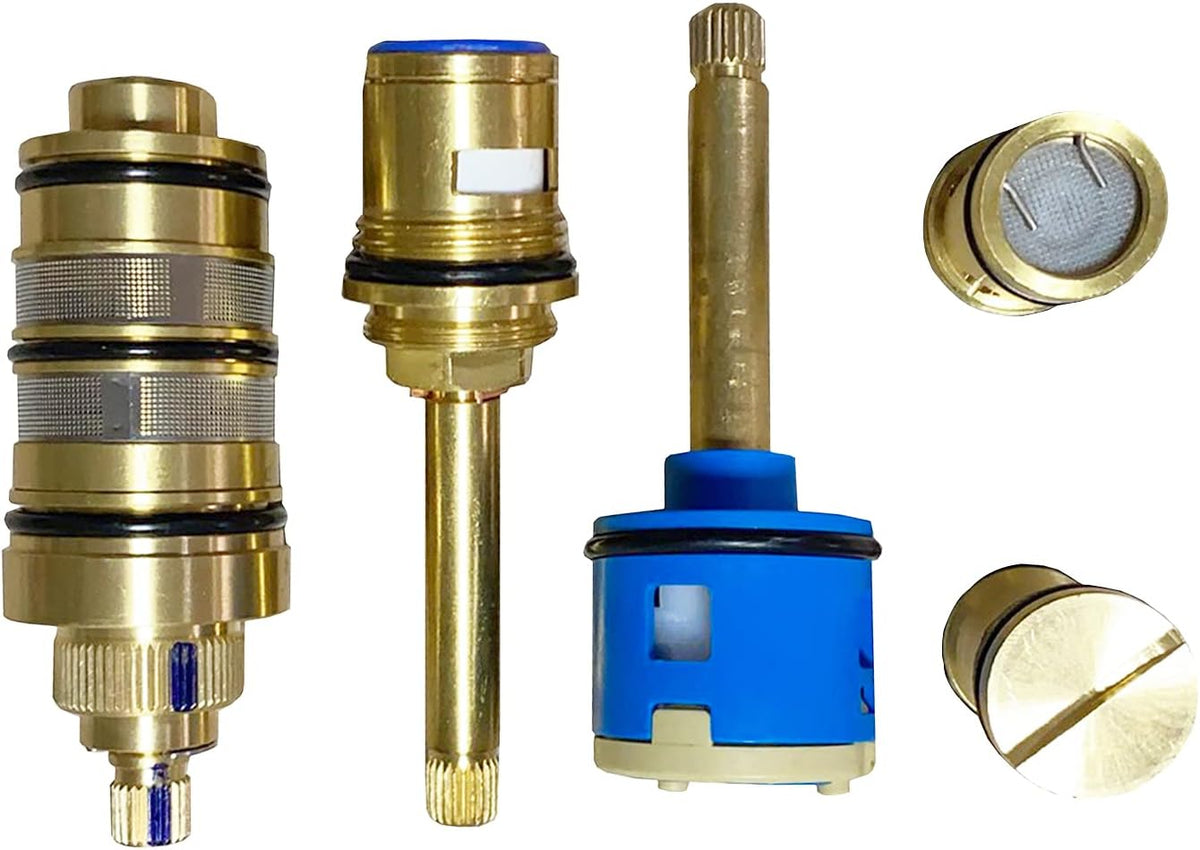 Thermostatic Shower Valve Cartridge Replacement 4-handle Valve Full Set Z437861