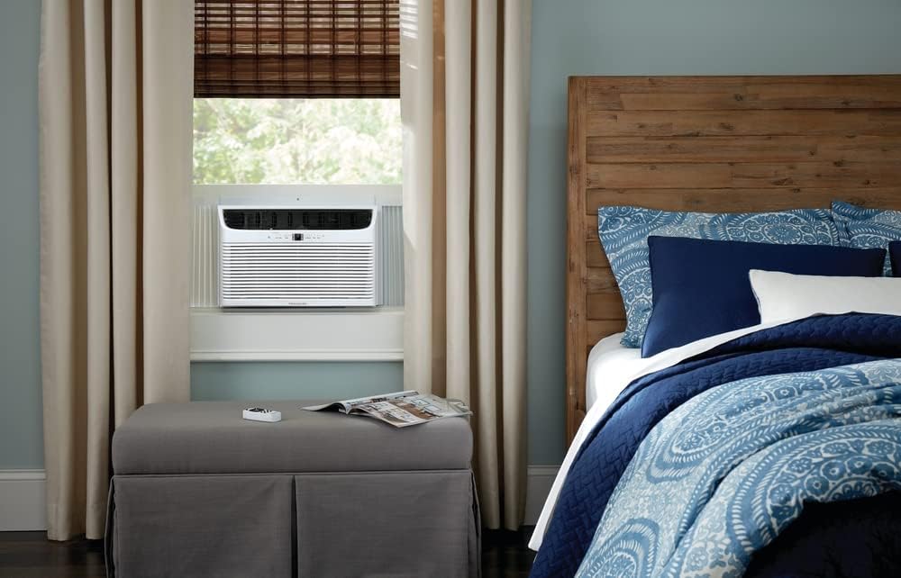 White 8,000 BTU Window-Mounted Slider Casement Air Conditioner Q50498