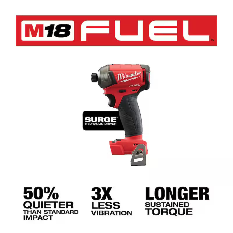 18V Lithium-Ion Brushless Cordless 1/4 in. Hex Impact Driver T46857