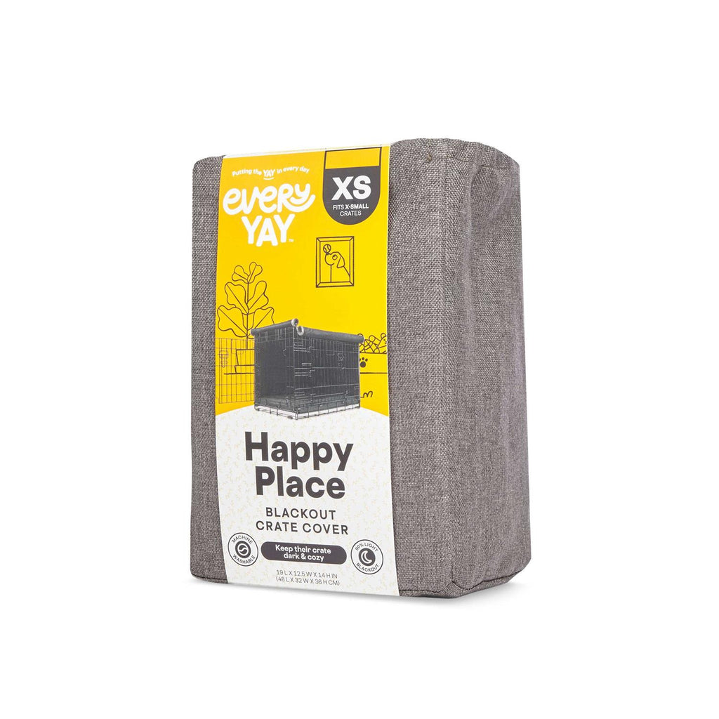 Grey Dog Crate Cover I9504