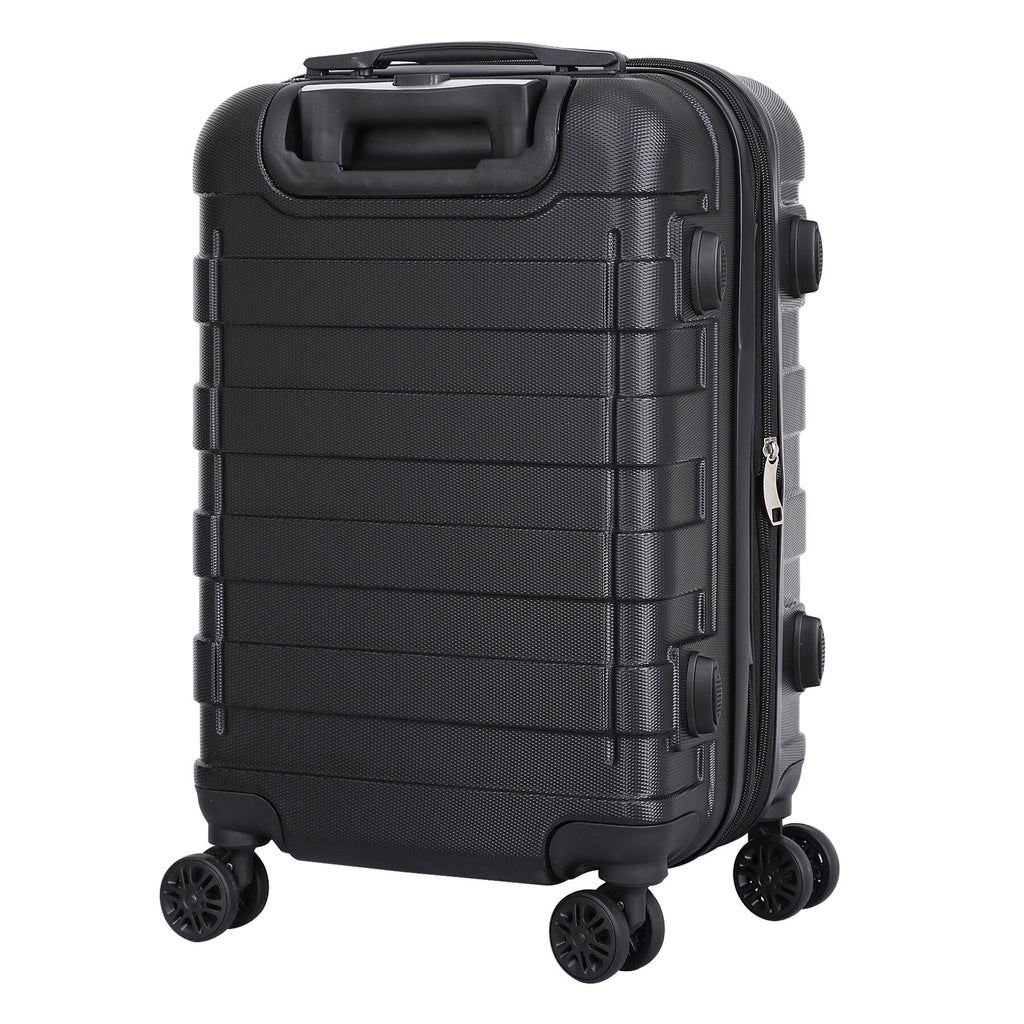 22-inch Hardside Expandable Spinner Luggage Black R27411