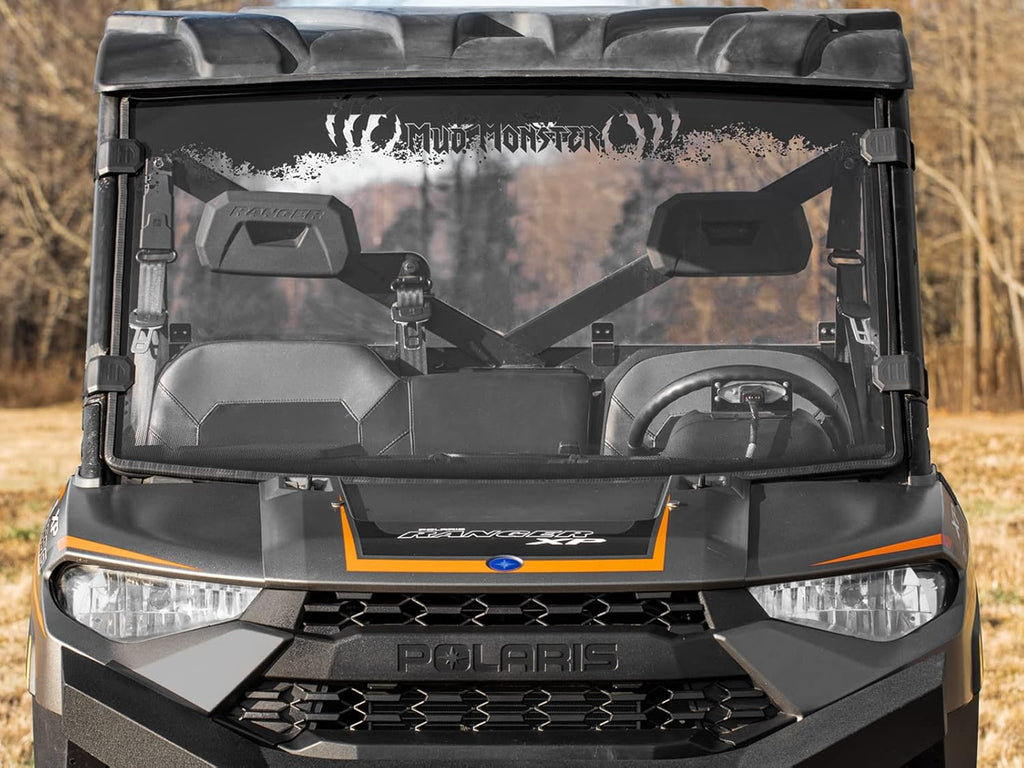 Clear Scratch Resistant Full Windshield for Polaris Ranger XP 1000 / Crew N620