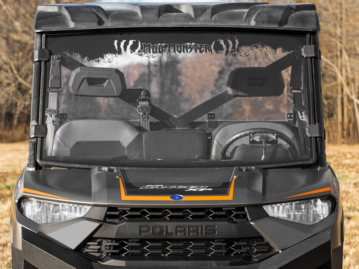 Clear Scratch Resistant Full Windshield for Polaris Ranger XP 1000 / Crew N620