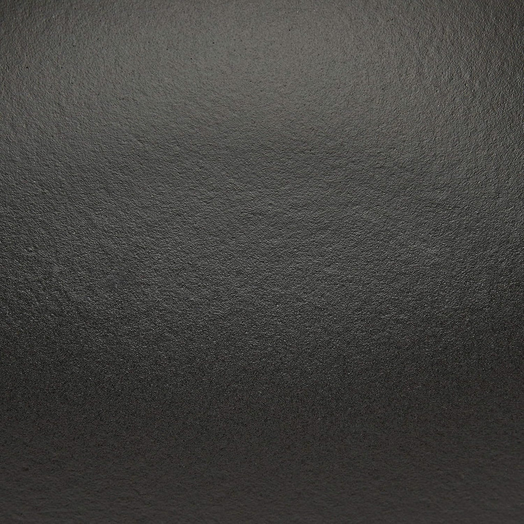 Black Matte Cast Iron Wok H279