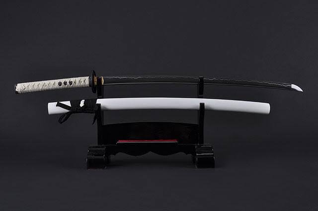 1045 Carbon Steel Full Tang Samurai Katana Sword G57671