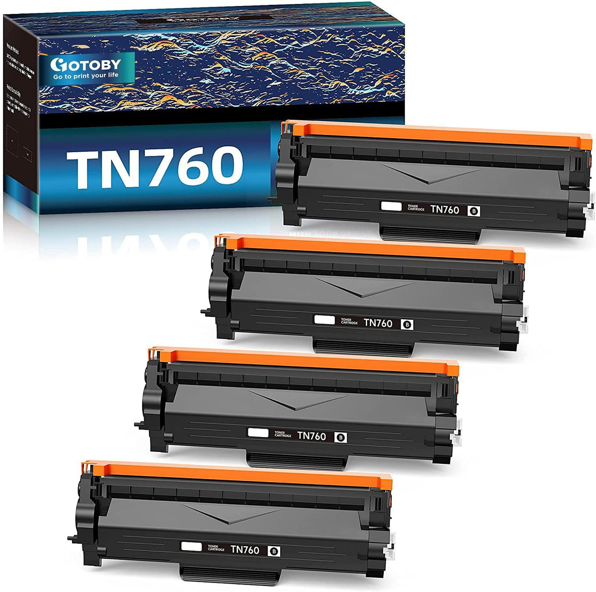 Black 4-Pack Toner Cartridge K577762