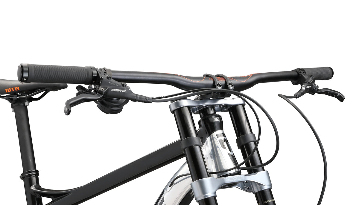 Black Full-Suspension Mountain Bike C983