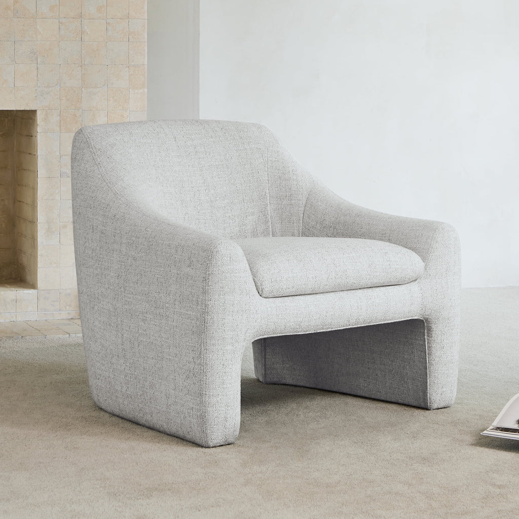 Gray Upholstered Accent Chair X539946