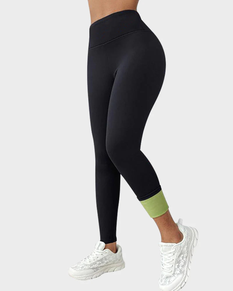 Fleece-Lined Tummy Control Shaping Leggings Y892