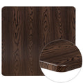 36" Square Rustic Wood Laminate Table Top L94634