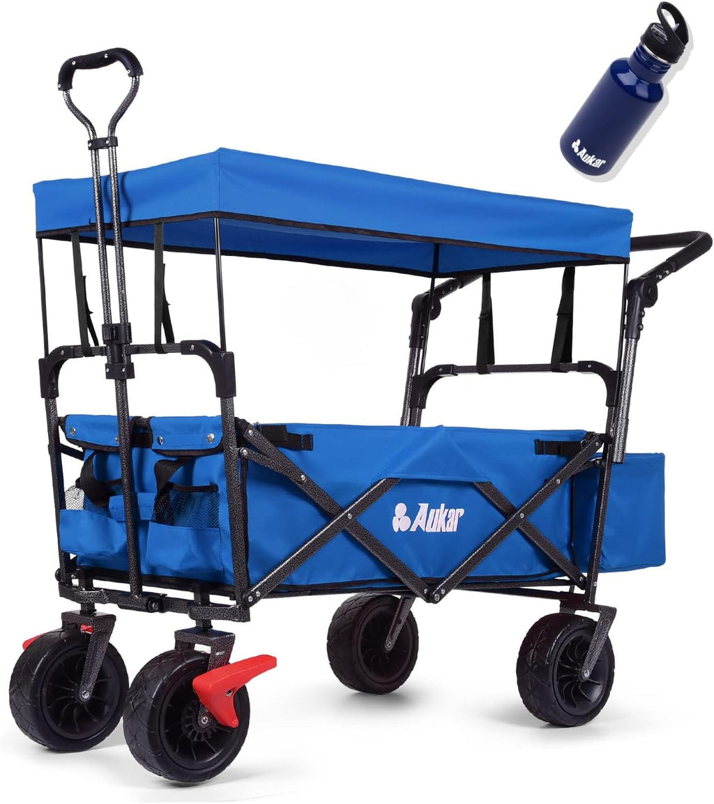 Heavy Duty Collapsible Wagon Cart (Red) W941