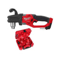 18-Volt Li-Ion Brushless Cordless 1/2 in. Right Angle Drill with Hole Saw Kit V518270