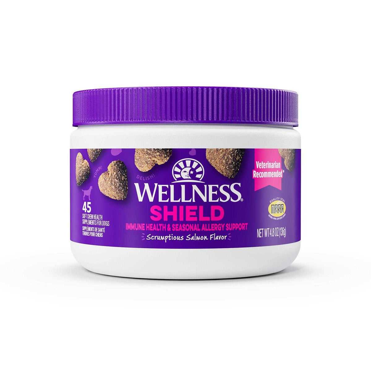 Salmon Flavored Soft Chew Immune & Allergy Supplements for Dogs Y629