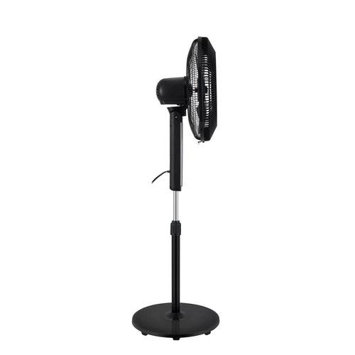 16-inch Smart Pedestal DC Fan with Wi-Fi, Black N544