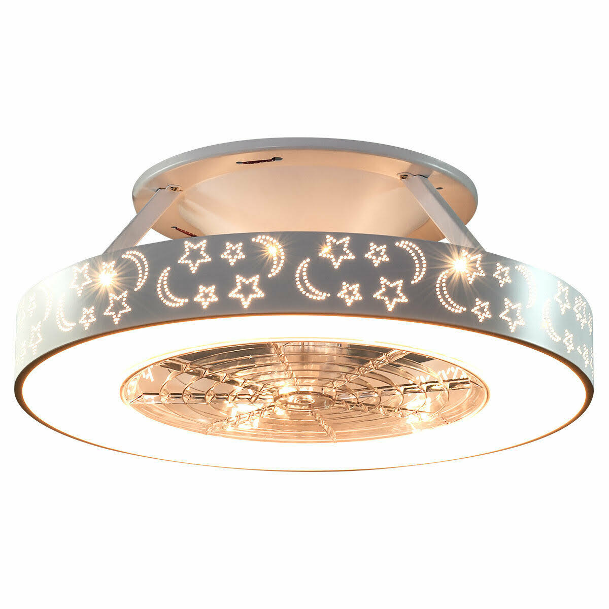 23x22 Ceiling Fan with LED Light and Remote Control F734