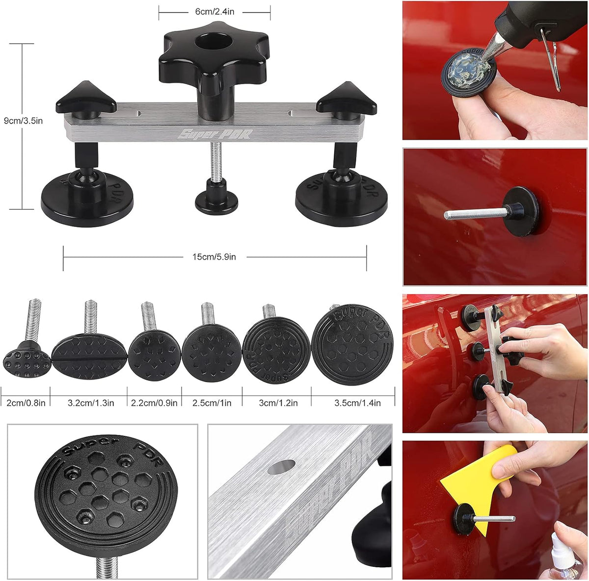 53Pcs PDR Kit with Tool Bag F184282