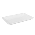 White Plastic Rectangular Trays P224195